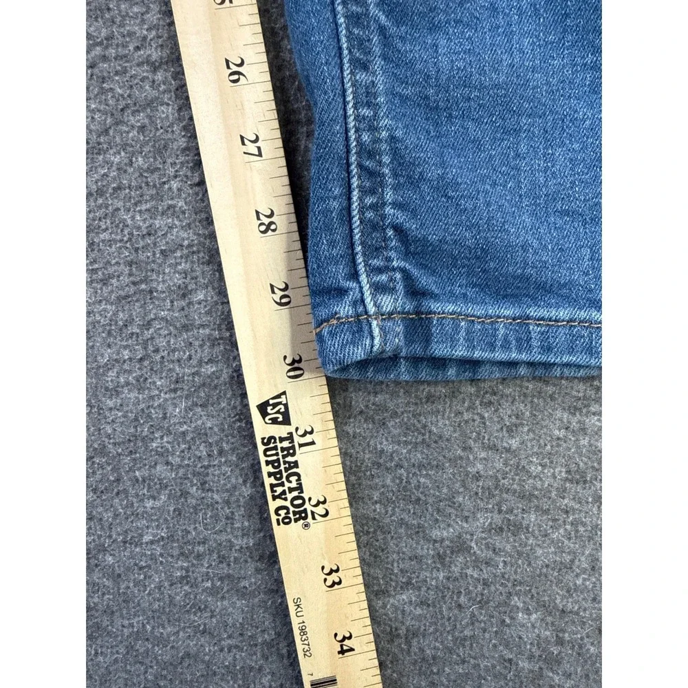 Levis 541 Athletic Taper Jeans Mens Size 42 Medium Wash Blue Stretch Denim‎ Farm